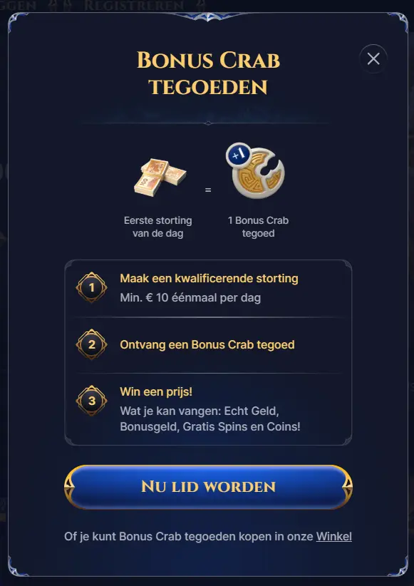 Cazeus Casino boni